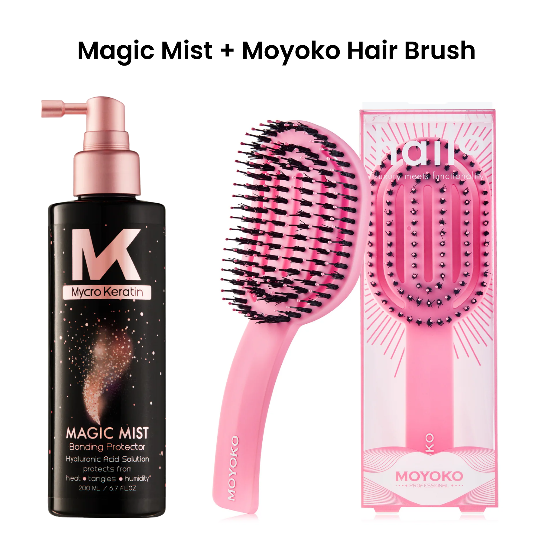 Magic Mist + Moyoko Hair Brush Bundle