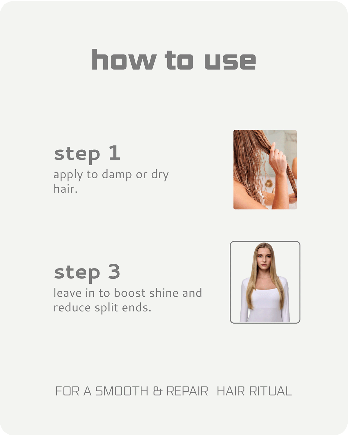 Keraxir serum smooths hair, repairs damage, adds shine, tames frizz, and protects from UV damage effectively