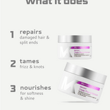 Keraxir Masque for deep repair, smoothing mask enhancing shine and hair health