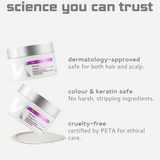 Keraxir Masque for deep repair, smoothing mask enhancing shine and hair health