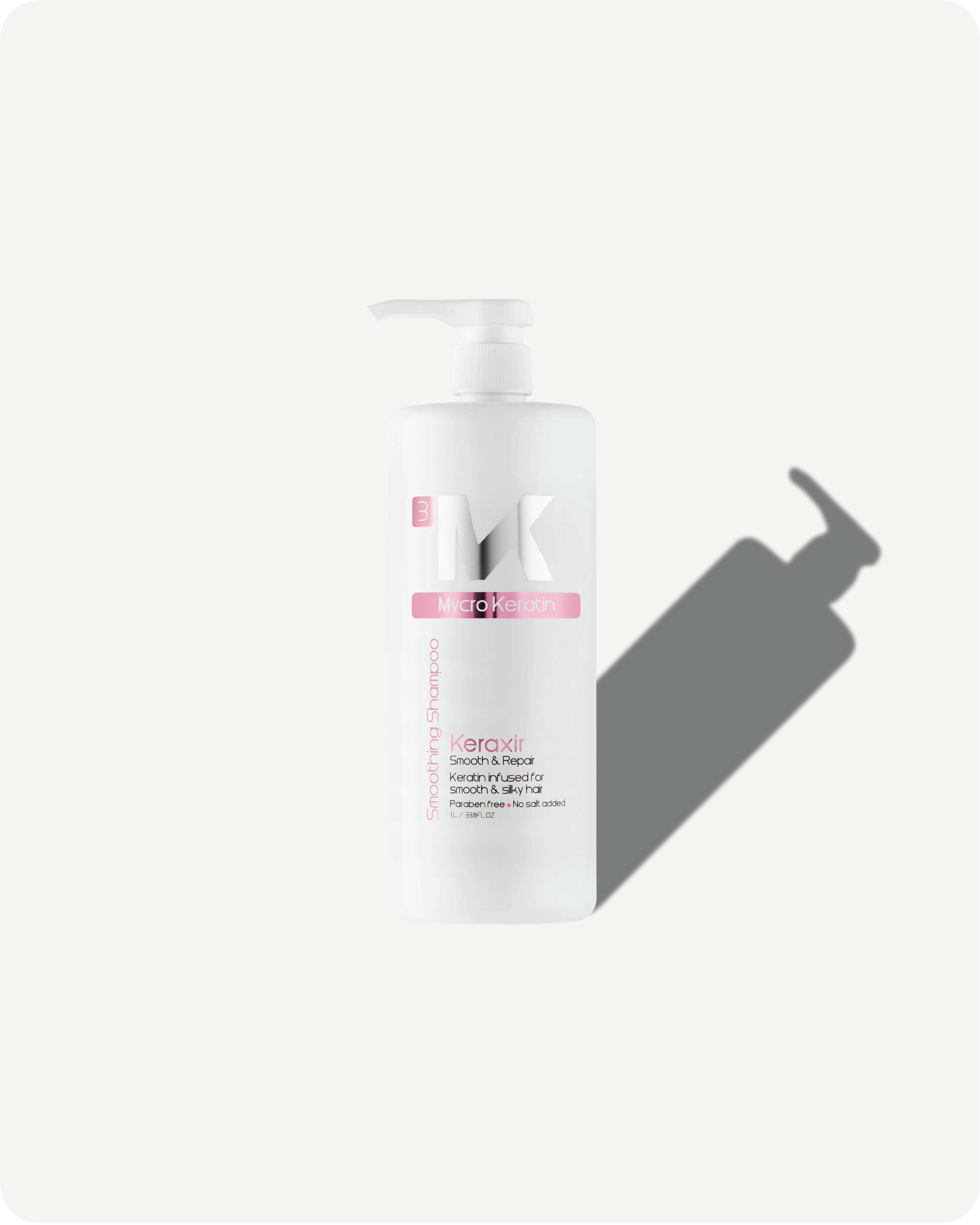 Keraxir volumizing and repairing shampoo for healthy, thick, and revitalized hair