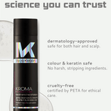 Kroma shampoo for color protection keeps hair lustrous and vibrant